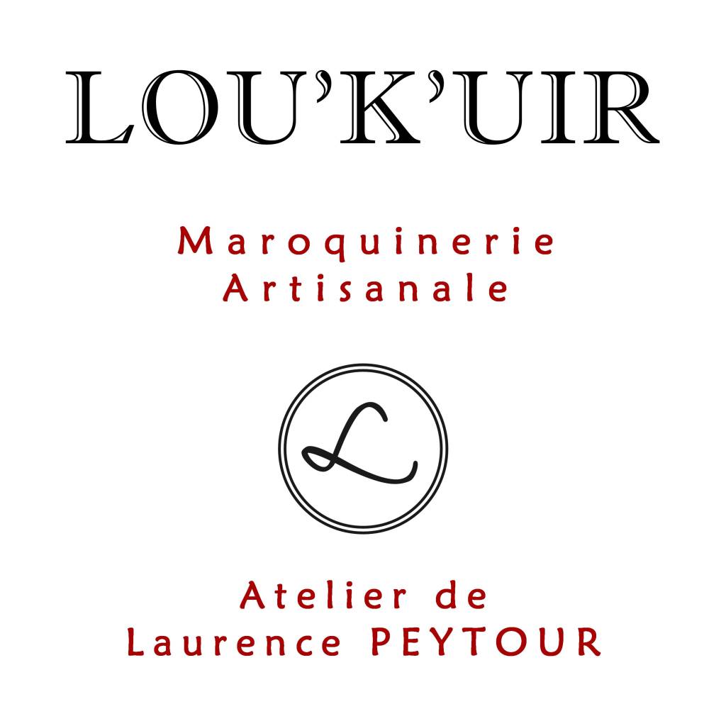 Créations uniques en série limitée ou pièce unique chez la Maroquinerie artisanale LOU'K'UIR à Talence.